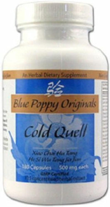 ColdQuell (180 Capsules, 500mg Each) - Blue Poppy