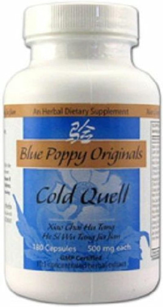 ColdQuell (180 Capsules, 500mg Each) - Blue Poppy
