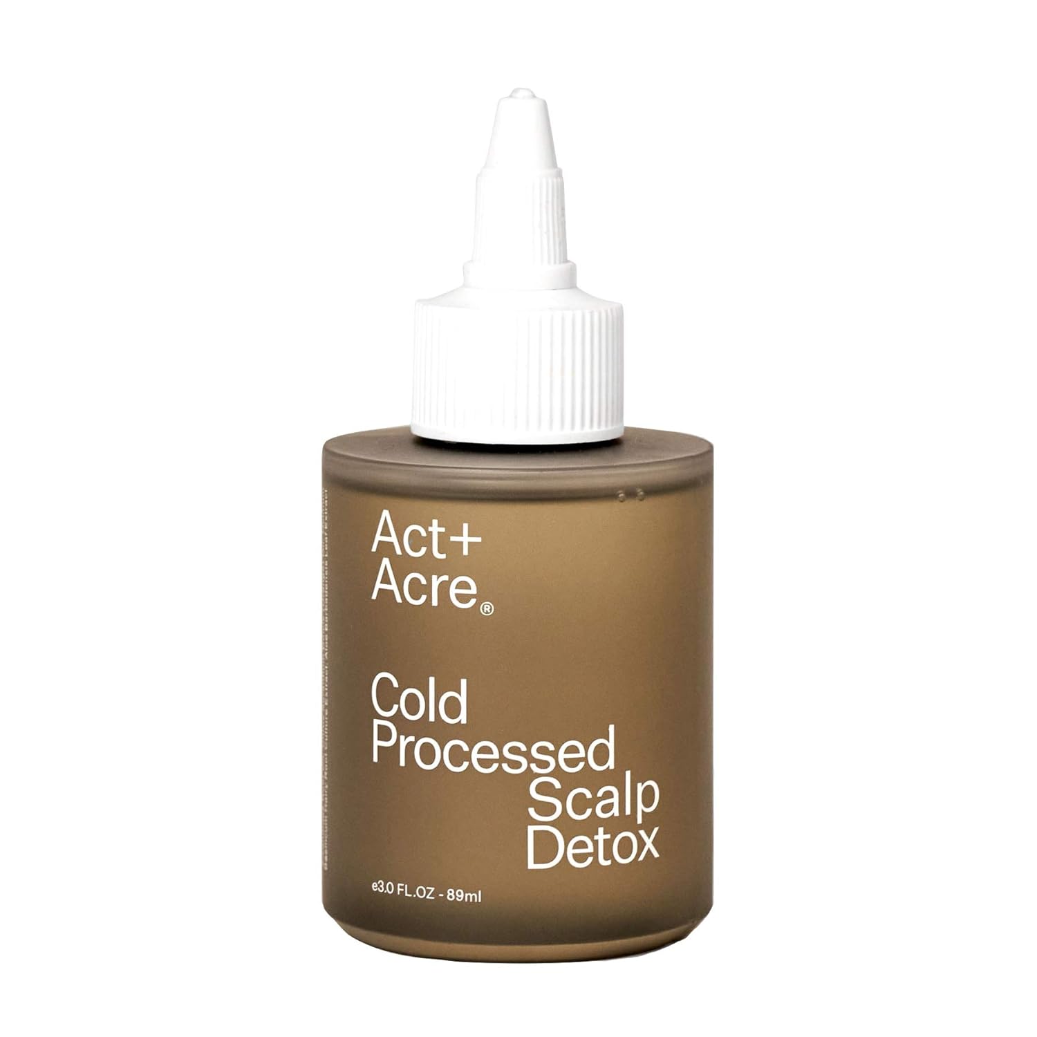 Act+Acre Cold Processed Vitamin E Scalp Detox Oil - Sulfate Free Scalp Care with Oil for Dandruff and Dry Itchy Scalp - Hair Growth Treatment for Thinning Hair (3 uid s)