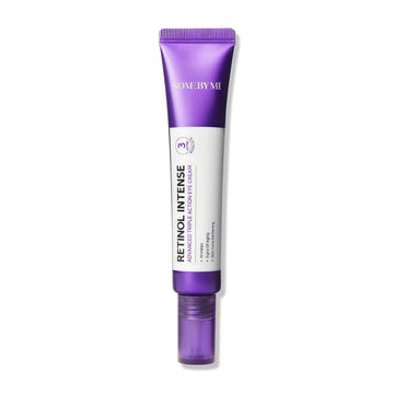 SOME BY MI Retinol Intense Advanced Triple Action Eye Cream - 1.01, 30ml - Fine Lines and Dark Circles Care for Sensitive Skin - Mild Retinol Under Eye Night Cream for Aging Signs - Facial Skin Care