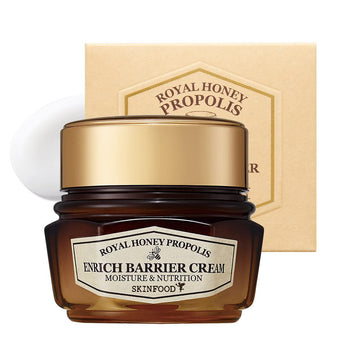 Skinfood Royal Honey Propolis Enrich Barrier Cream - 50% Black Bee Propolis & Royal Jelly Extract Face Cream - Propolis Serum For Skin - Royal Essence Facial Cream - 2.13 .  (63 )