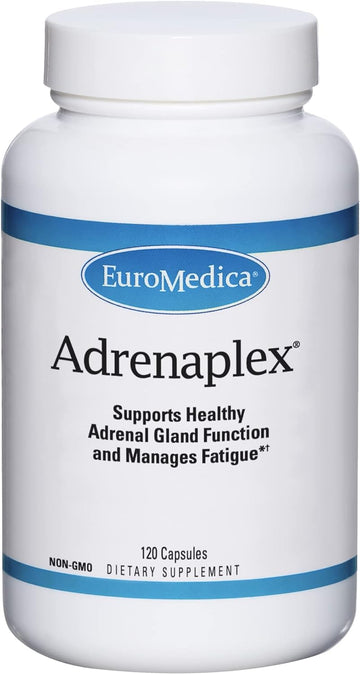 Euromedica Adrenaplex - 120 Capsules - Adrenal Gland Function Suppleme5.08 Ounces