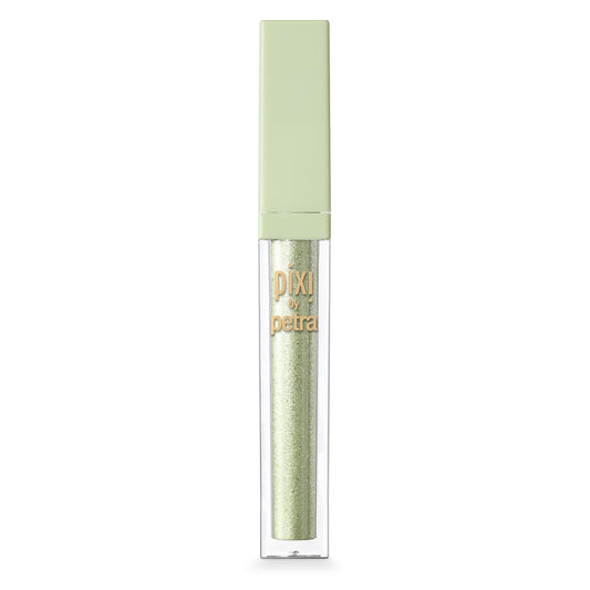 Pixi Beauty Liquid Fairy Lights - PixiGreen 5g| Light Reecting Glitter Eyeshadow | Super Sparkles Eyes For Ethereal Look | 0.18