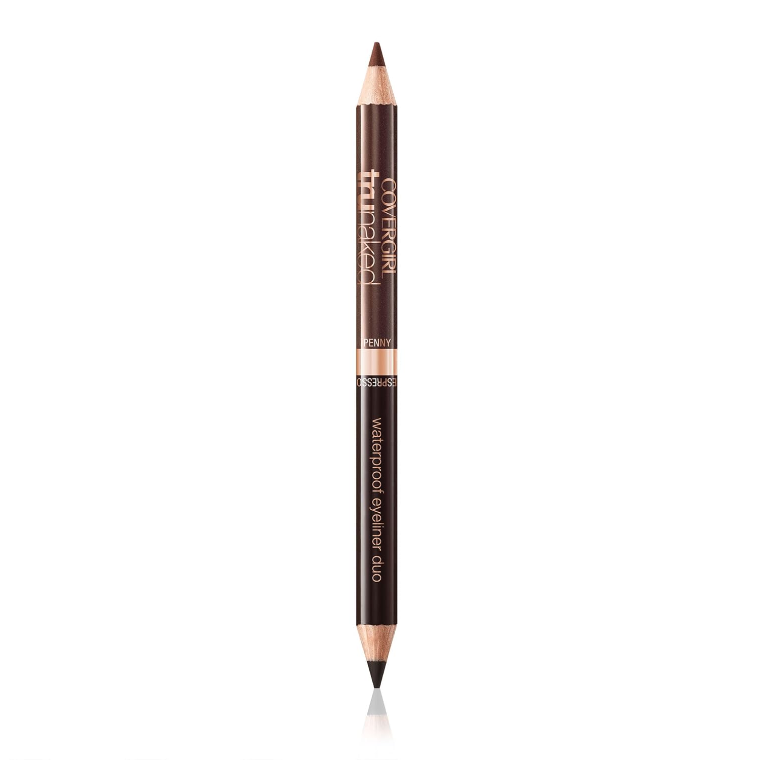 COVERGIRL truNaked Waterproof Eyeliner Duo Penny/Espresso, .03  (packaging may vary)