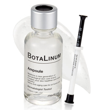 MEDITIME Botalinum Ampoule - Face Serum & Ampoule with 50% Hyaluronic Acid | Face Lifting & Brightening Serum | Hydrating Serum for Face | Firming Ampoule Korean Skin care Serum (1.0 . .)