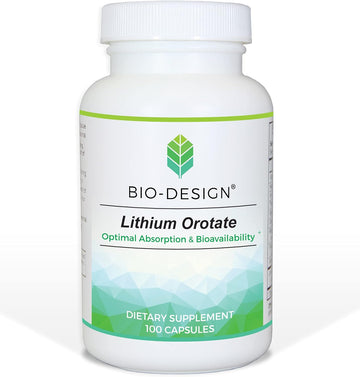 Bio-Design Lithium Orotate 100 Tabs