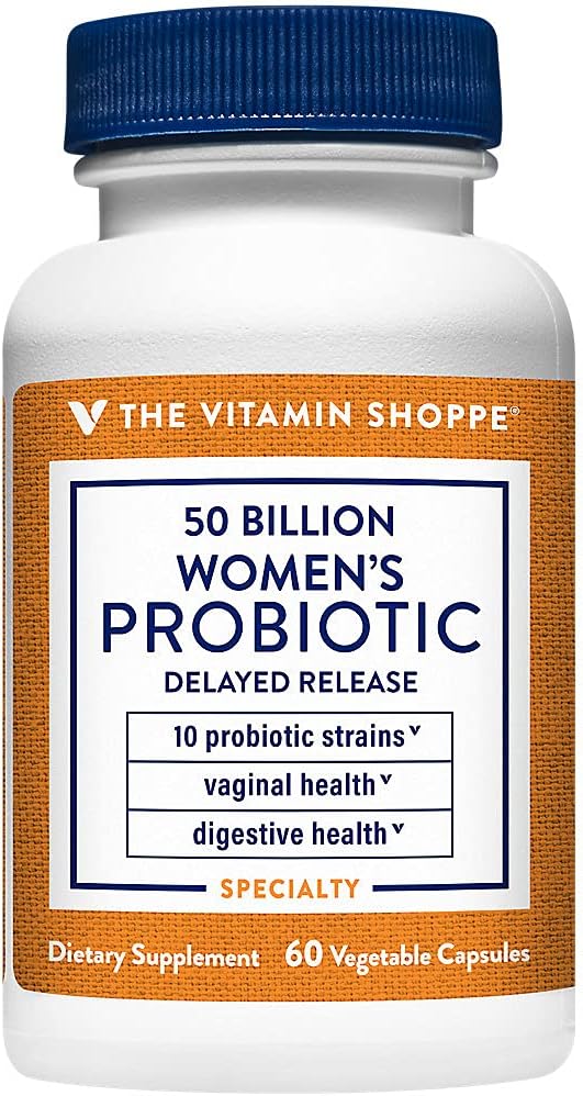 The Vitamin Shoppe Women's Probiotic Delayed Release 50 Bill