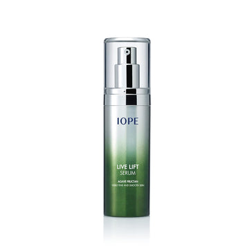 IOPE Live Lift Moisturizing Serum, Lifting and Firming Skin Serum, Improve Wrinkles and Brightening for Youthful Skin, Better with Toner and Lotion,Hydrating Face Serum for Dry Skin by Amorepacific,1.35