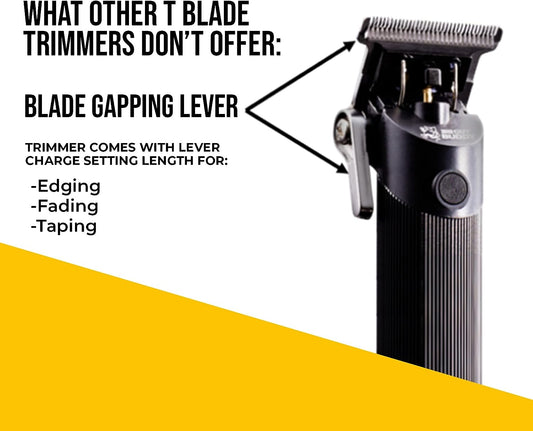 The Cut Buddy | Trim Buddy | Cordless Trimmer + 4 Attachment Guards + Shaping Tool for Men | Great for Beginners | for Shaping and Edging Hairline + Beard | As Seen on Shark Tank