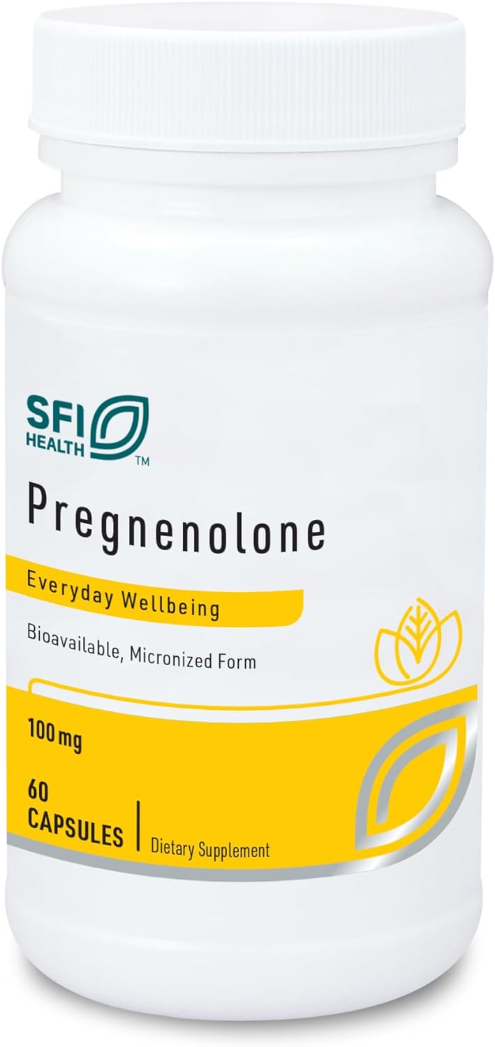 Klaire Labs Pregnenolone - May Support Memory, Mood & Energy for Adult