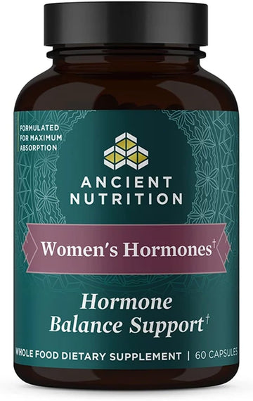 Ancient Nutrition Women's Hormones, Helps Reduce Stress, Supports Ener