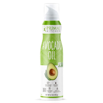 Primal Kitchen Avocado Oil Spray, Whole 30 Approved & Cold Pressed, 1 Can - 4.7 Ounce