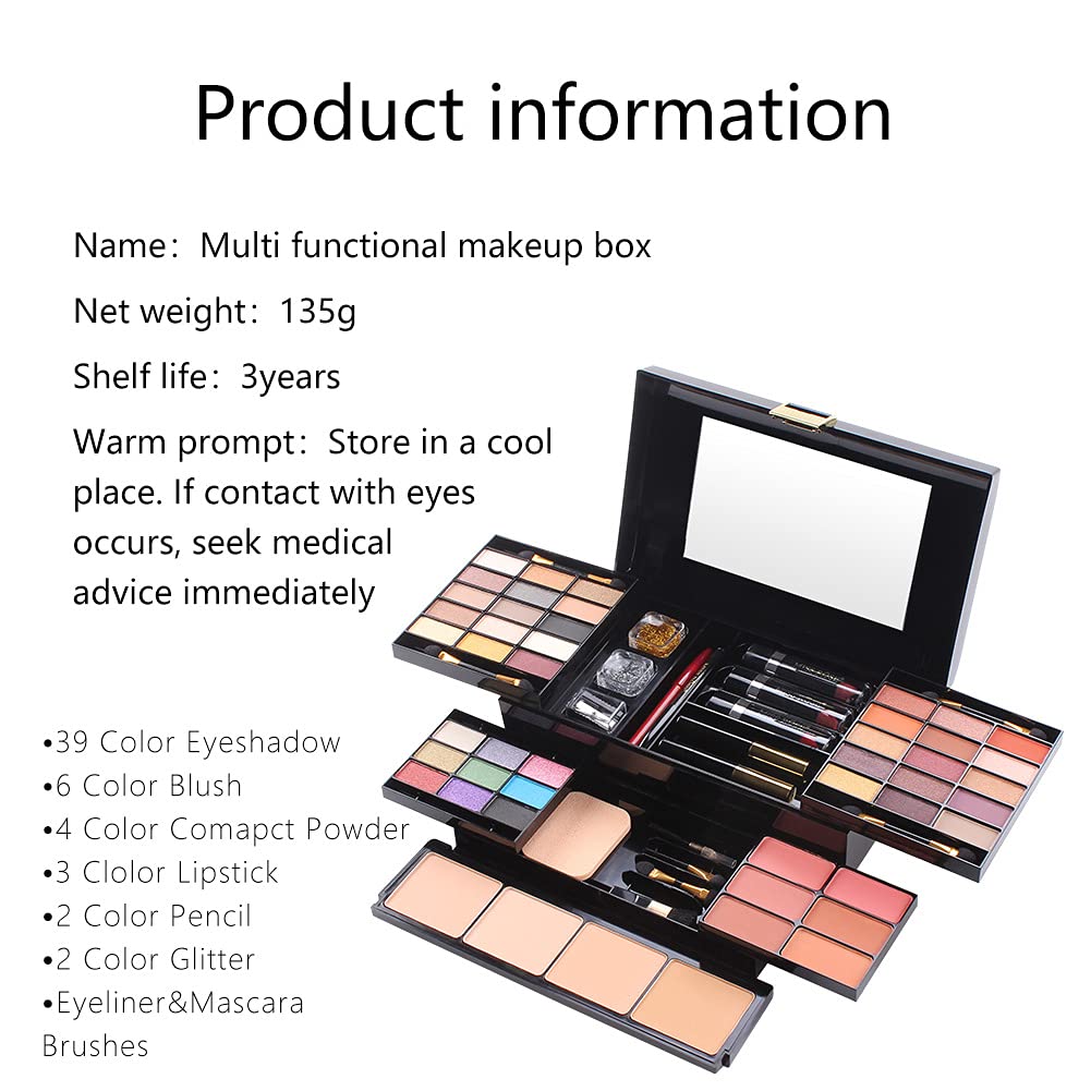 All-in-One Makeup Gift Set, Multi-Purpose Makeup Gift Kit 49