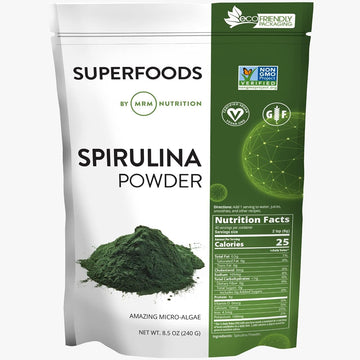 MRM Super Foods - Spirulina Powder, 8.5 Ounce8.5 Ounce (Pack of 1)