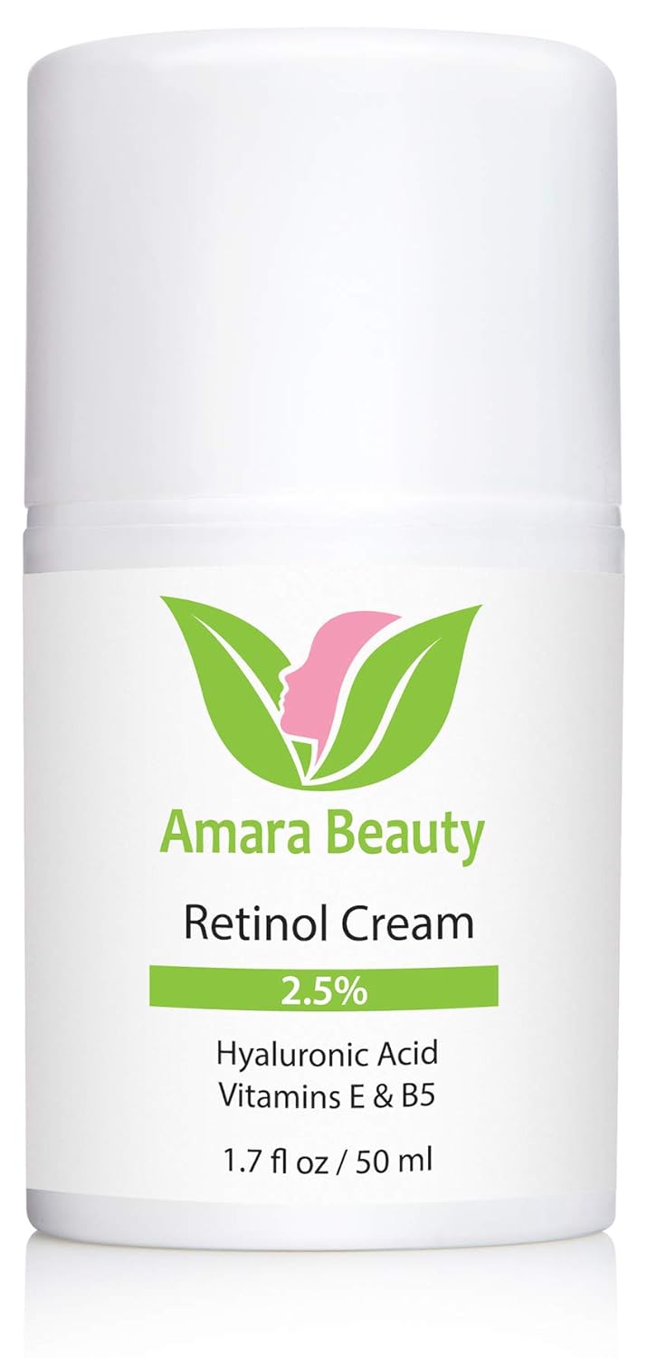 Esupli.com Retinol Cream for Face 2.5% with Hyaluronic Acid & Vitamins 