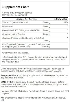 Swanson Urinary Tract Essentials 60 Veg Capsules