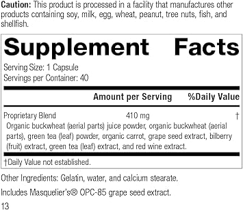 Standard Process OPC Synergy - Whole Foods Cognitive Health, Brain Hea