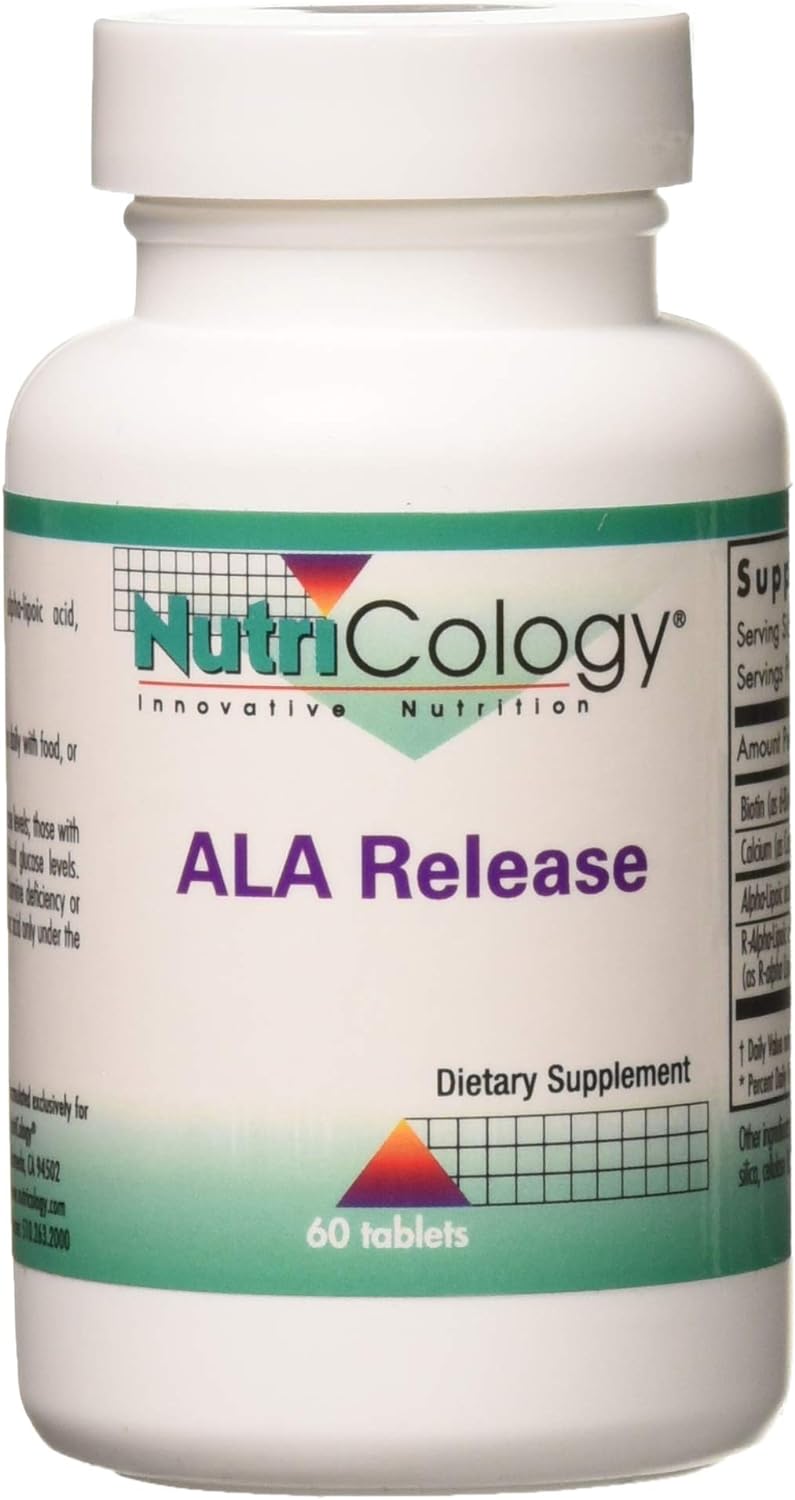 Nutricology Ala Release Lipoic Tablets, 60-Count