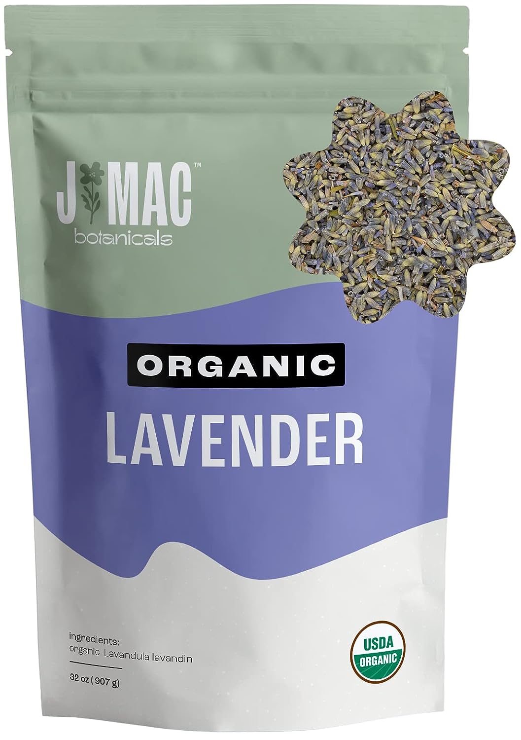 Organic Lavender Buds by J Mac Botanicals ( Bag) bulk, dried lavender flowers, dried lavender bulk, organic lavender flowers dried, lavender flower, lavender flowers, dried lavender buds