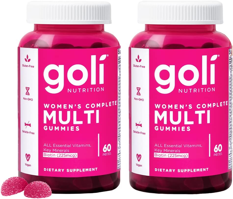 Goli Womens Multivitamin Gummies - 120 Count - All 13 Essential Vita