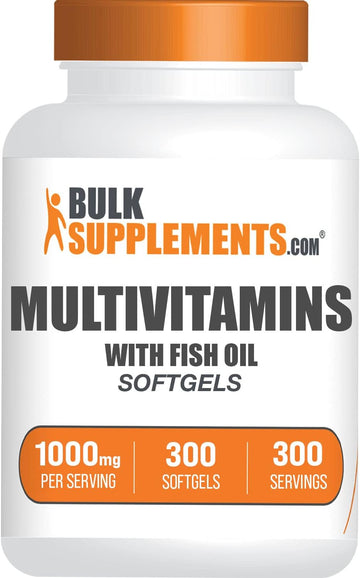BULKSUPPLEMENTS.COM Multivitamin Softgels - Daily Multivitamin, Multim