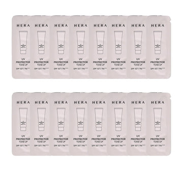 AMOREPACIFIC HERA [HERA] NEW Hera UV Protector TONE-UP SPF50+ / PA++++ 24PCS Sample Sachets [2022] 1ML X 24PCS, 24ml