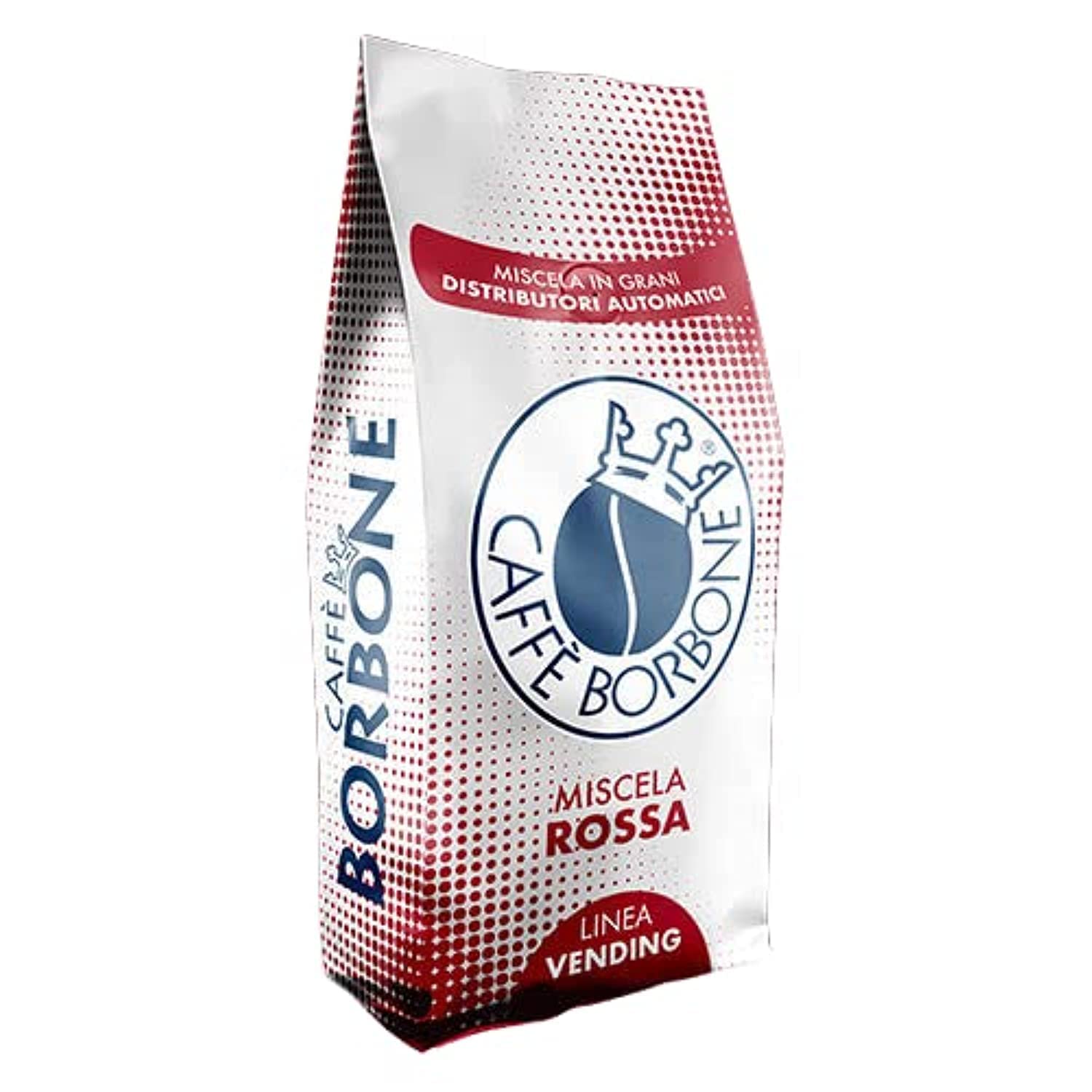 Caffe Borbone Espresso Beans – Whole Italian Coffee Beans – Miscela Rossa - Intensity 9.5/10 Full-Bodied and Bold – Made in Italy
