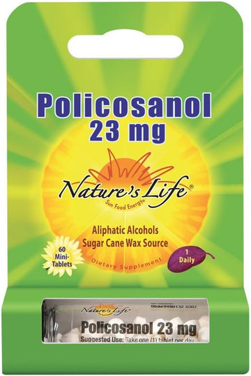 Policosanol, 23 mg, 60 Mini-Tablets, Nature's Life