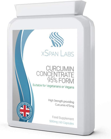 Curcumin Concentrate 95% Form with Black Pepper ? 60 Capsules 500mg

52 Grams