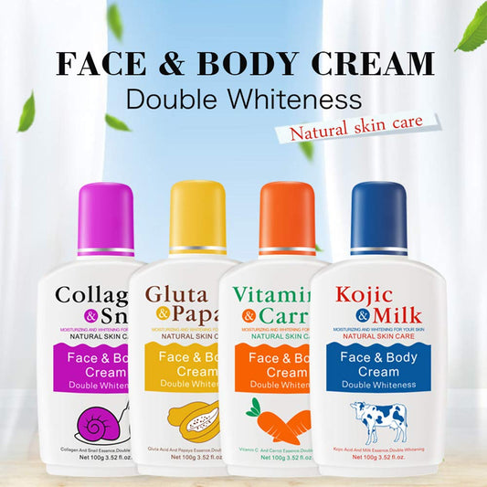 DISAAR Beauty Moisturizing Face And Body Cream (KOJIC & MILK)