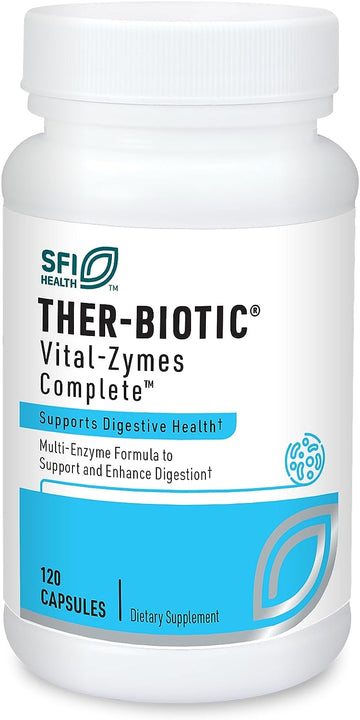 Klaire Labs Ther-Biotic Vital-Zymes Complete Digestive Enzymes - Helps0.96 Ounces