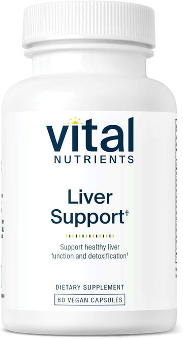 Vital Nutrients Liver Support Milk Thistle and Curcumin | Vegan Supple2.24 Ounces