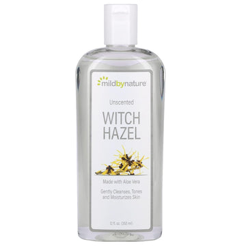 Witch Hazel, Unscented, Alcohol-Free, 12   (355 ), Mild By Nature