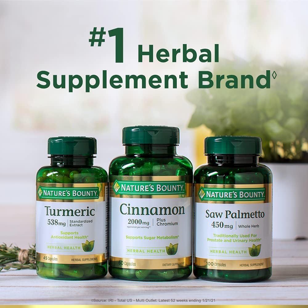 Nature's Bounty Sambucus Elderberry Herbal Supplement, for I