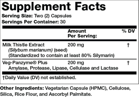 Olympian Lab Milk Thistle Extract Plus, 60-Count