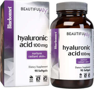 Bluebonnet Nutrition Hyaluronic Acid, Best for Hair, Skin, Nails, Skin