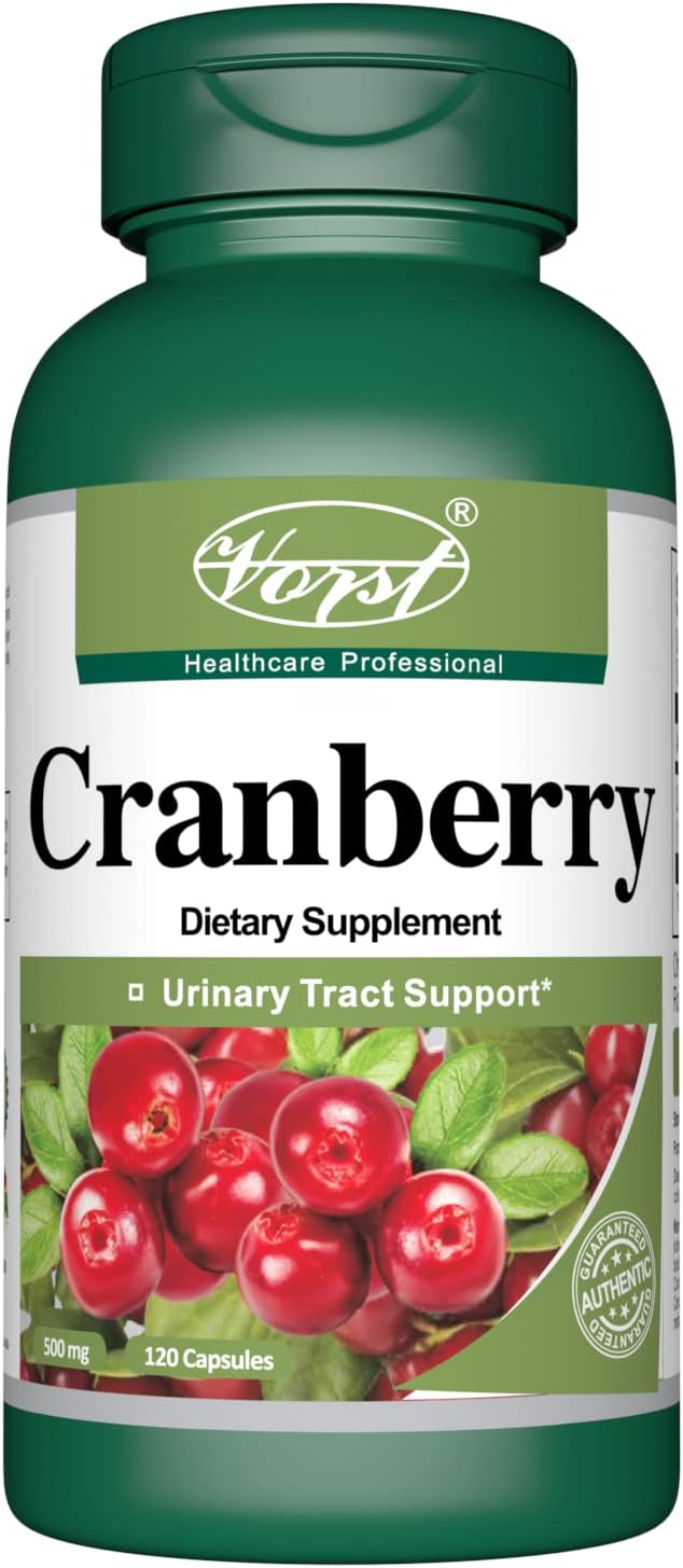 Vorst Cranberry 500mg with 12:1 Extract Ratio (6000 Raw Extract Equiva