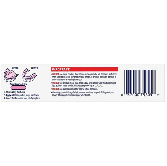 Fixodent Ultra Max Hold Dental Adhesive, 2.2  (Pack of 5)