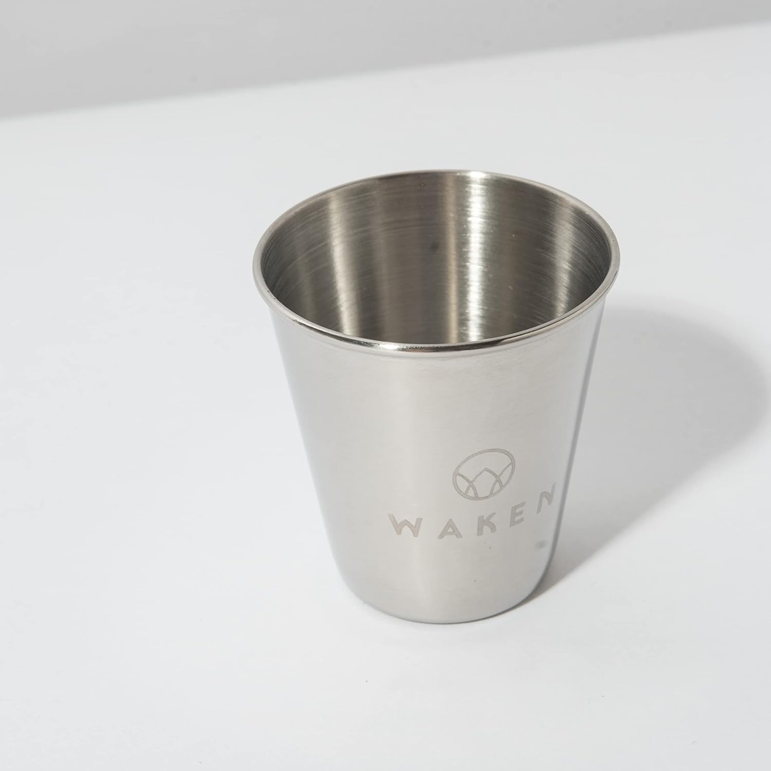 Waken Stainless Steel Mouthwash Cup, 20 ml