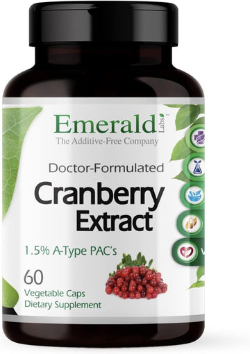 Emerald Labs Cranberry Extract - Dietary Supplement With Pac