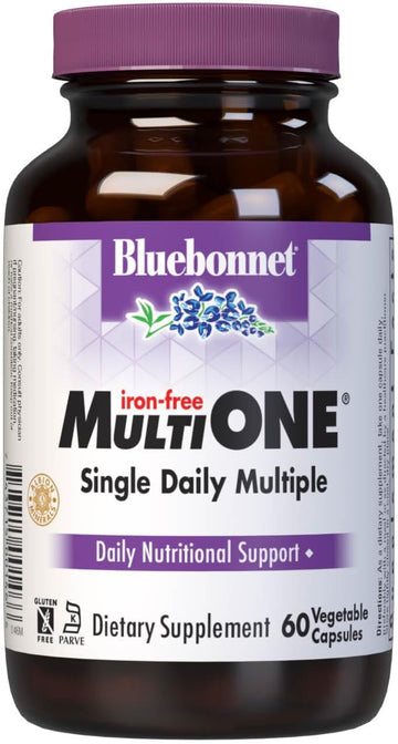 Bluebonnet Nutrition Multi One (iron Free) Vegetable Capsules for Comp