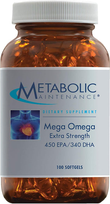 Metabolic Maintenance Mega Omega - 430 Milligrams EPA + 215 Milligrams