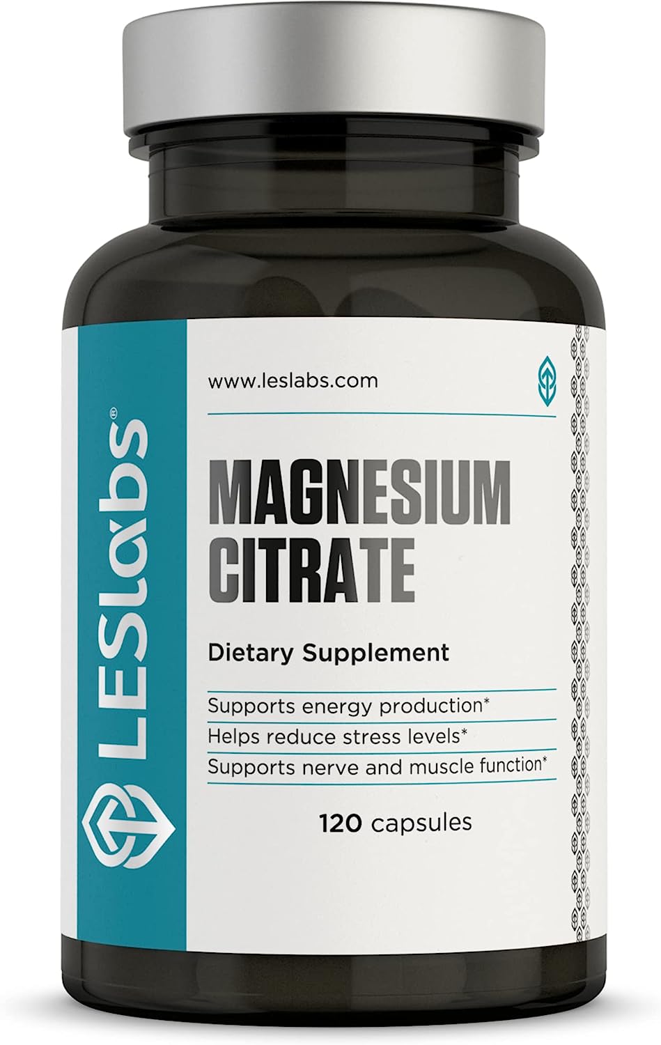 LES Labs Magnesium Citrate ? Stress Relief, Restful Sleep, Heart Healt