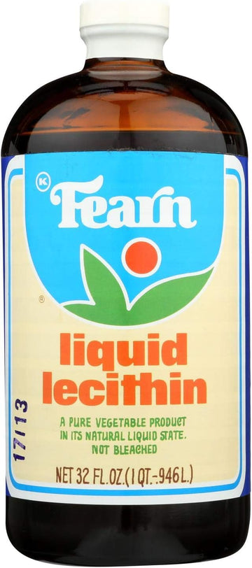 Fearn Liquid Lecithin, 32 Ounce - 3 per case.30.01 Ounces