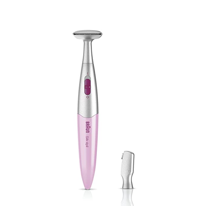 Braun Eyebrow Trimmer and Styler for Women; FG1100. 3-in-1 Precision Trimmer for Eyebrows and Slim Shaping Head; 2 Heads & 2 Trimming Combs