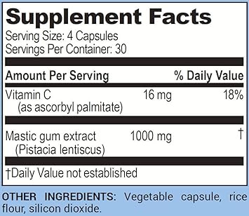 Life Enhancement Bye-Lori | 1000 mg Mastic Gum Extract | 30 Servings