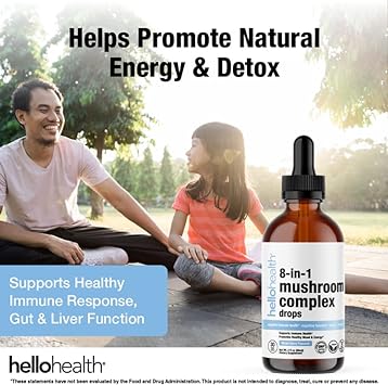  8-in-1 Mushroom Supplement Drops – Nootropics Brain Support