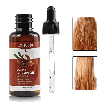 VOLLUCK Argan Oil for Hair - Hair Oils Hair Care Scalp Oil Hair Growth Nourishes Scalp Repair Frizz Dry and Damaged Hair