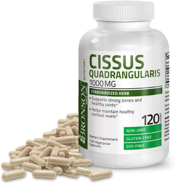 Bronson Cissus Quadrangularis Extract 1000 Mg Capsules - Strong Bones