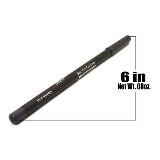 Italia-Deluxe Makeup Eyeliner 1027 Smoke Eye Lip Liner Pencil 0.08  + ZipBag